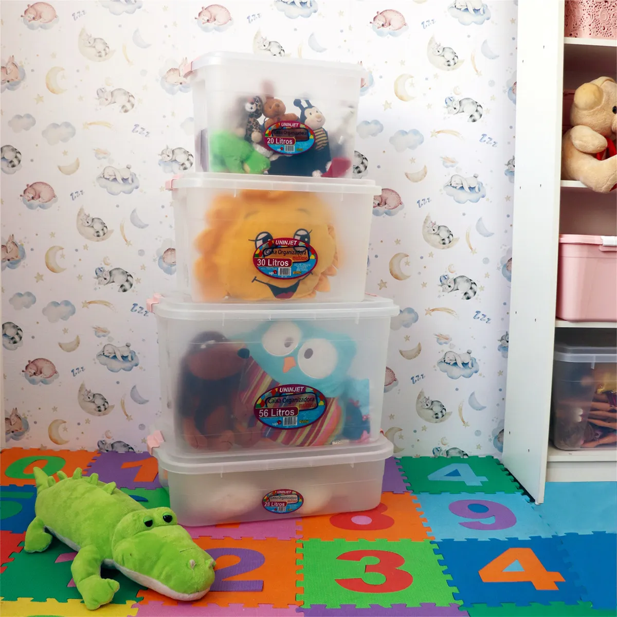 Dicas de organização para casa com organizadores úteis e acessíveis